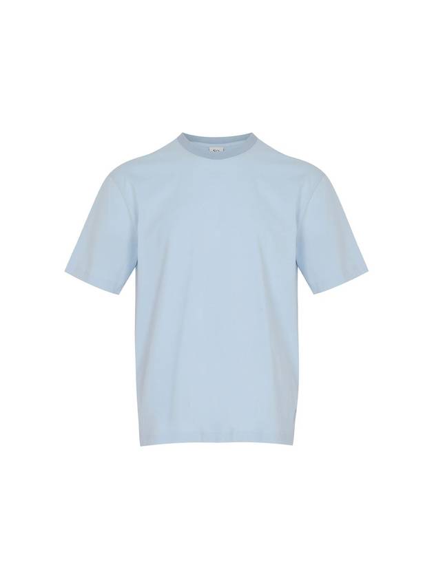 Men's Short Sleeve T-Shirt Light Blue SW21ETS01LL - SOLEW - BALAAN 2