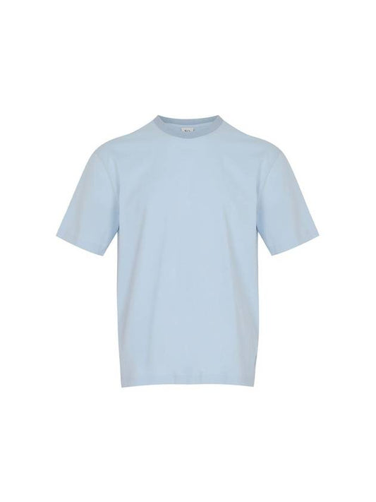 Men's Short Sleeve T-Shirt Light Blue SW21ETS01LL - SOLEW - BALAAN 2