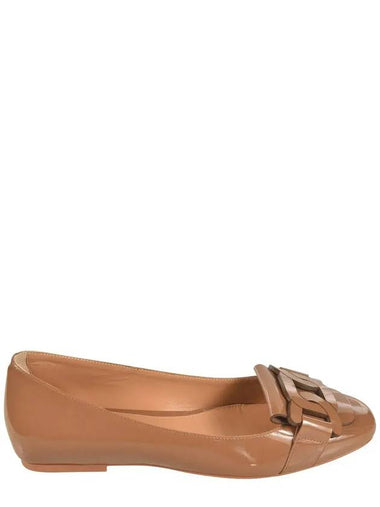 Kate Leather Ballerina Brown - TOD'S - BALAAN 1