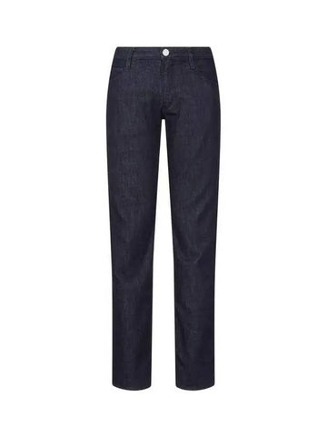 Men s Slim Fit Easy Denim Pants Dark Indigo 271848 - GIORGIO ARMANI - BALAAN 1