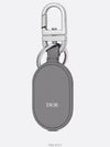 D Touch Logo Calfskin Keyholder Grey - DIOR - BALAAN 3