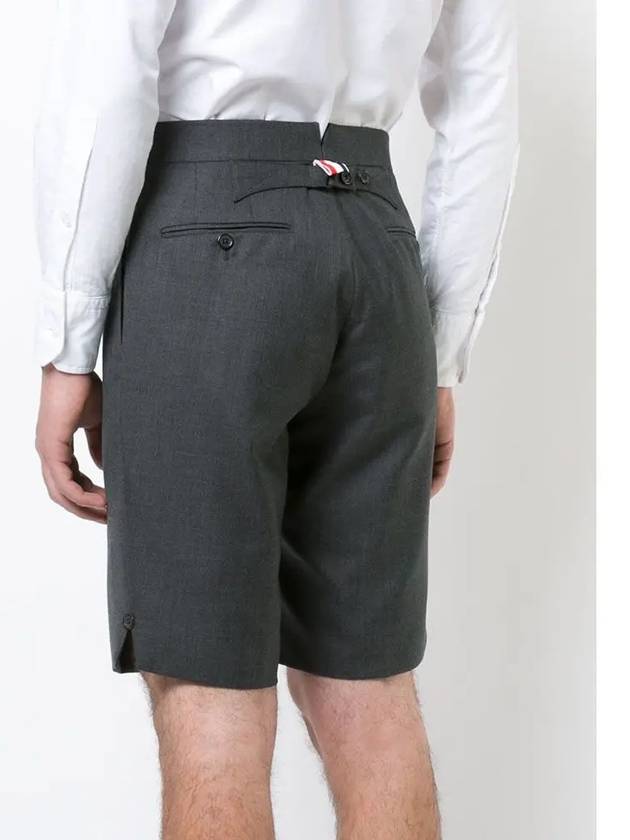 Twill Classic Backstrap Shorts Grey - THOM BROWNE - BALAAN 6