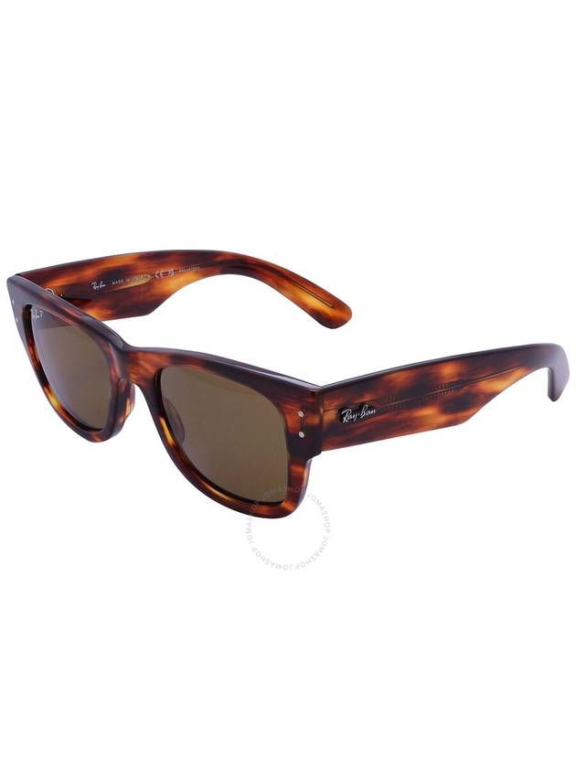 Eyewear Mega Wayfarer Square Sunglasses Brown - RAY-BAN - BALAAN 4