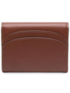 Geneve Flap Card Wallet Brown - A.P.C. - 7