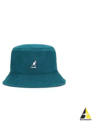 Washed Bucket 4224 Marine Teal - KANGOL - BALAAN 1