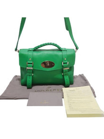 Women s HH2924 Green Alexa Tote Bag Strap - MULBERRY - BALAAN 2