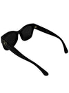 Eyewear Square Sunglasses Black - CHANEL - BALAAN 8