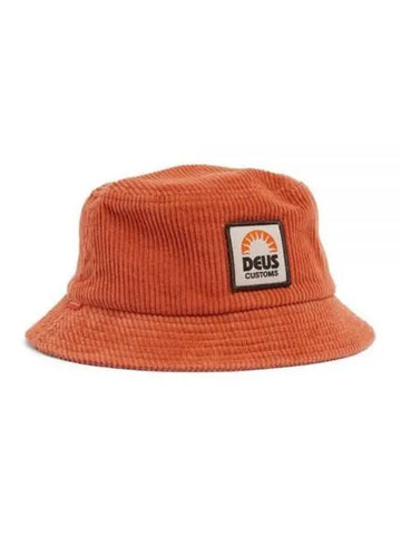 DEUS Carmel Cord Bucket DMF247705 CLY camel - DEUS EX MACHINA - BALAAN 1