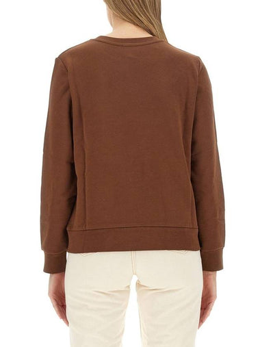 VPC Logo Sweatshirt Brown - A.P.C. - BALAAN 1