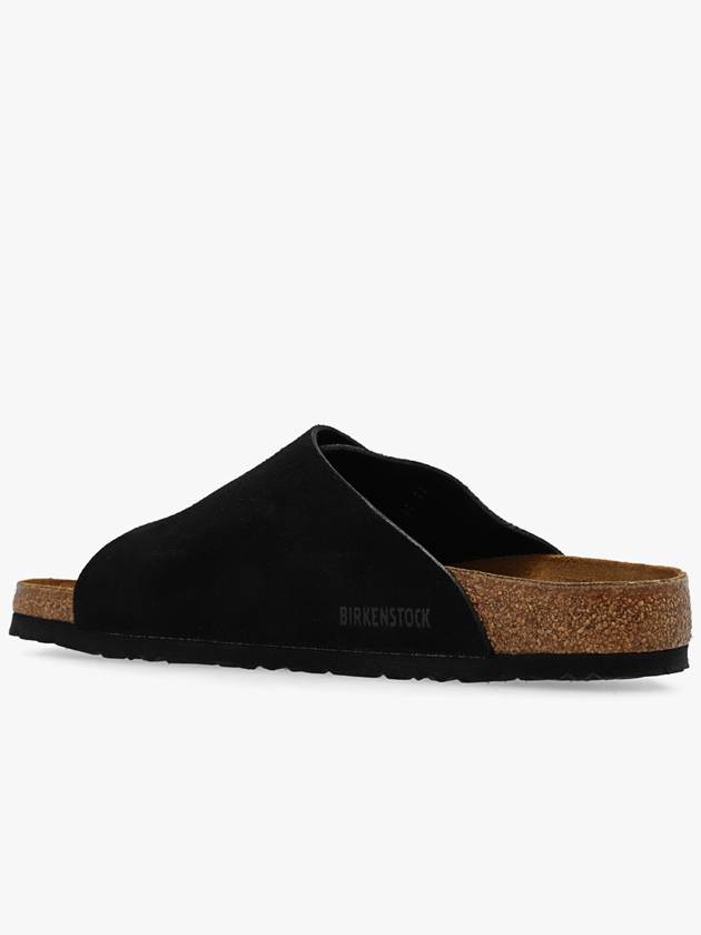 Zurich Wade Leather Slippers Black - BIRKENSTOCK - BALAAN 6