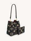 Neonoe MM Bi-Color Monogram Empreinte Bucket Bag Black - LOUIS VUITTON - BALAAN 3