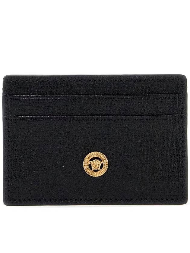 Medusa Leather Card Wallet Black - VERSACE - BALAAN 2