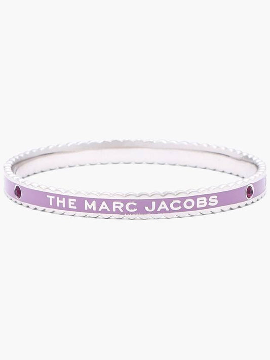 Medallion Scalloped Bangle_Regal Orchid Silver (J103MT7PF22-518) - MARC JACOBS - BALAAN 1