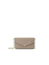 Women's Felicie Pochette Monogram Empreinte Leather Cross Bag Dune - LOUIS VUITTON - BALAAN 1