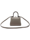 Brillant Surpiqué Mini Tote Bag Tourterelle - DELVAUX - BALAAN 5