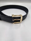 Women s GG Microsima Black Leather Belt 281548 - GUCCI - BALAAN 3