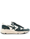 Running Sole Low Top Sneakers Dark Green - GOLDEN GOOSE - BALAAN 2