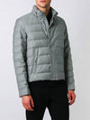 Men's Wool Down Padding Grey - MONCLER - BALAAN 4