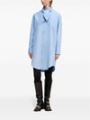 Scarf Collar Shirt Dress FDR104 CO0063 484 - AMI - BALAAN 3