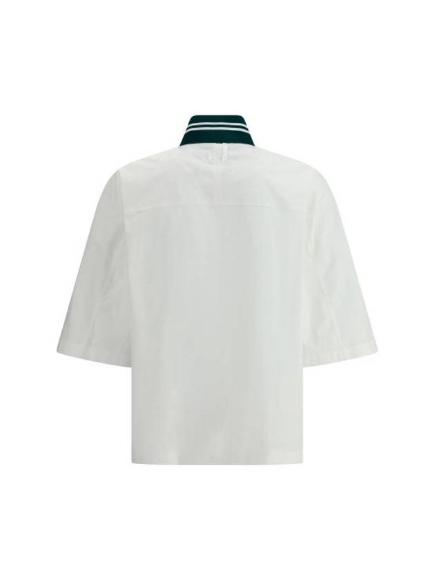 La Chemise Baseball Long Sleeve Shirt White - JACQUEMUS - BALAAN 3