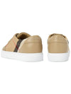 Women's House Check Low Top Sneakers Beige - BURBERRY - BALAAN 7