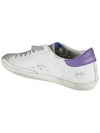 Superstar Purple Tab Low Top Sneakers White - GOLDEN GOOSE - BALAAN 3