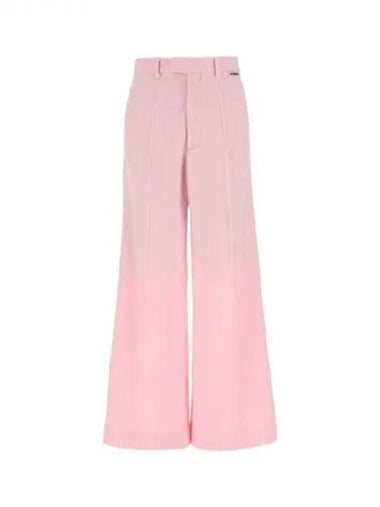 Logo tab wide pants 271136 - VETEMENTS - BALAAN 1