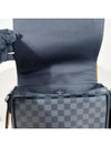 District PM Damier Graphite Coated Canvas Messenger Bag Black - LOUIS VUITTON - BALAAN 9