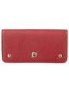 Rowe Calf Leather Long Wallet Red - BURBERRY - BALAAN 2