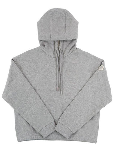 Women's drawstring brushed hoodie 8G00023 89A7U 984 - MONCLER - BALAAN 1