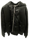 Bomber Jacket in Satin Finish Nylon Black - CELINE - BALAAN 2