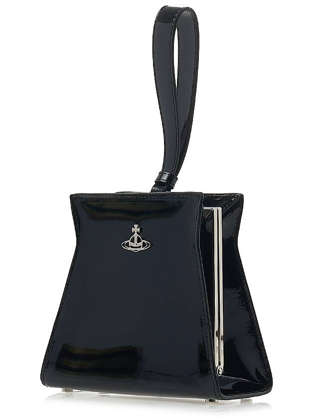 Patent Leather Tote Bag Black - VIVIENNE WESTWOOD - BALAAN 3