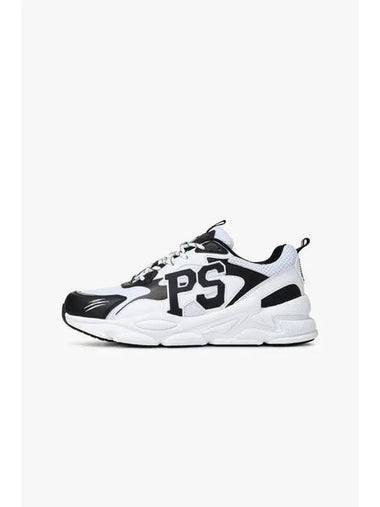 GOLF Men PS Patch Mesh Ripstop Sneakers White - PHILIPP PLEIN - BALAAN 1