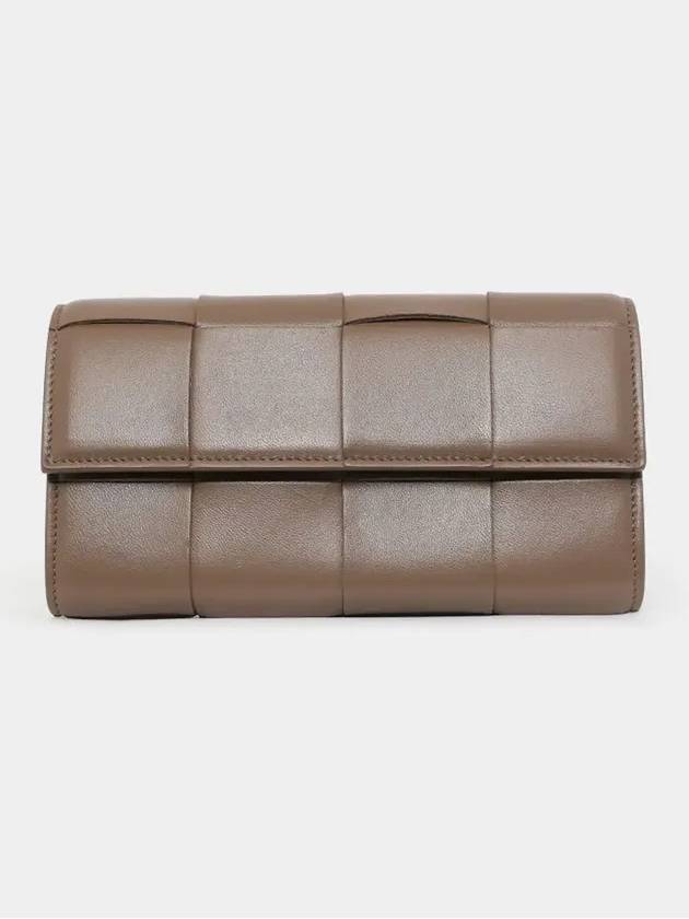 23 fw Continental Leather Wallet INTRECCIO Grand 742694VCQC42560 B0030438850 - BOTTEGA VENETA - BALAAN 4