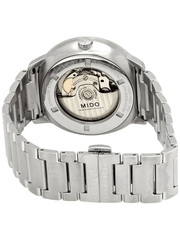 Mido Commander Big Date Automatic Silver Dial Men's Watch M021.626.11.031.00 - MIDO - BALAAN 3