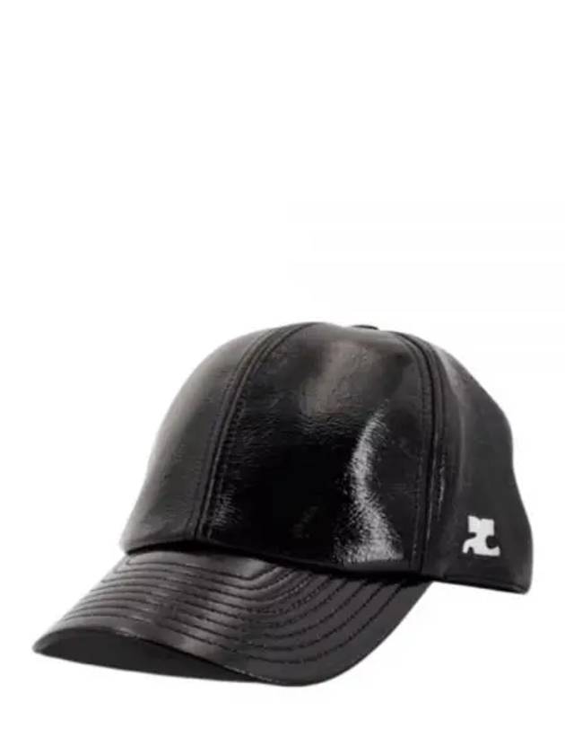 Reedition Vinyl Ball Cap Black - COURREGES - BALAAN 2