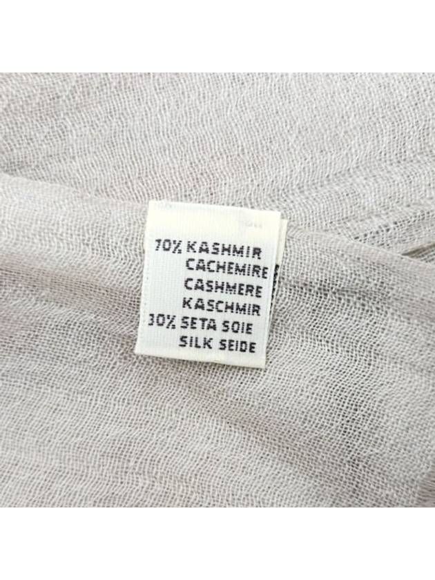 Women's Cashmere Silk Muffler Beige 2675ST22 2211 - COLOMBO - BALAAN 6