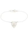 Trademark Heart Pendant Bracelet YBA223513001 Silver - GUCCI - BALAAN 3