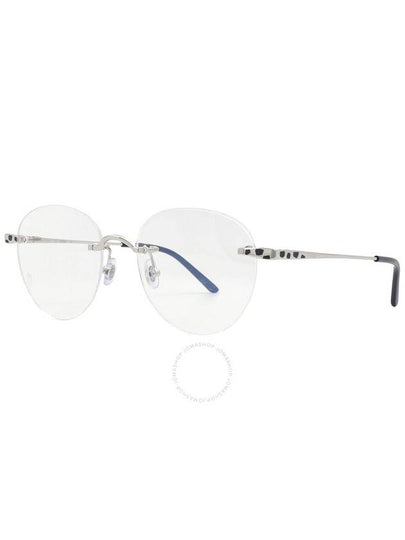 Cartier Demo Round Ladies Eyeglasses CT0309O 002 52 - CARTIER - BALAAN 2