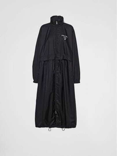 Re-Nylon Raincoat Black - PRADA - BALAAN 2