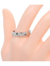 Torsad white gold wedding ring couple No 55 - CHAUMET - BALAAN 6