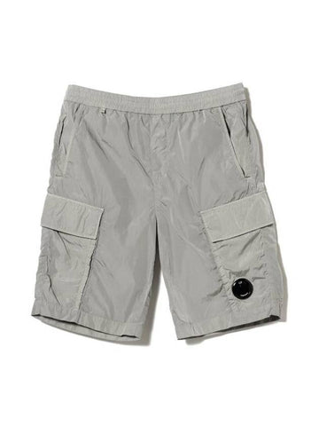 Chrome R Bermuda Shorts Grey - CP COMPANY - BALAAN 1