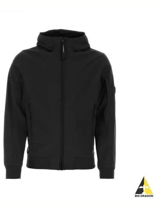 Shell R Hooded Jacket Black - CP COMPANY - BALAAN 2