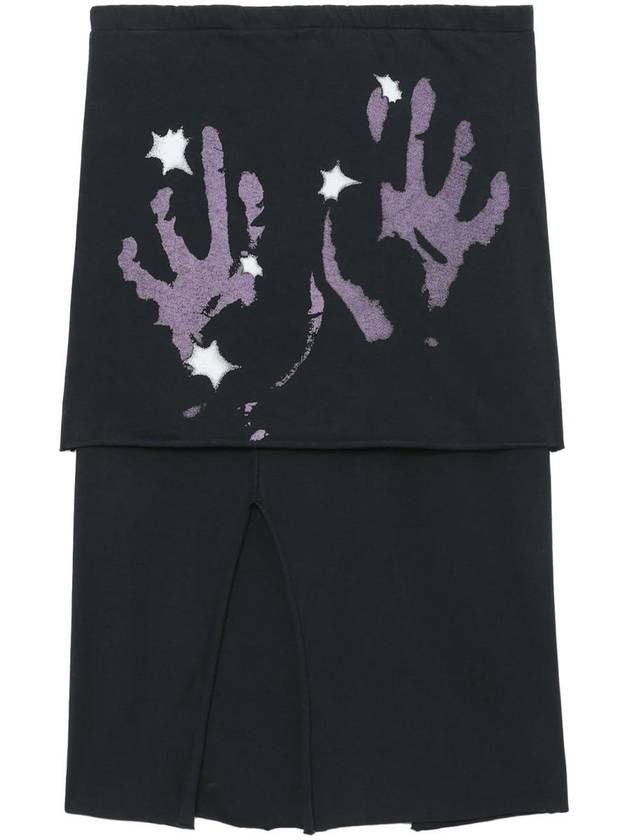 Layered Hand Print Skirt - OUR LEGACY - BALAAN 2