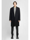 Two Button Wool Single Coat Black - AMI - BALAAN 4