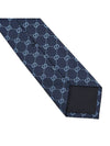 GG Silk Jacquard Tie Blue - GUCCI - BALAAN 8