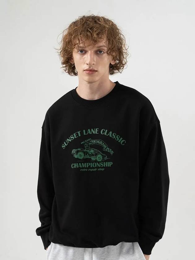 CHAMPION BUNNY SWEATSHIRTS BLACK - POLYGRAM - BALAAN 4