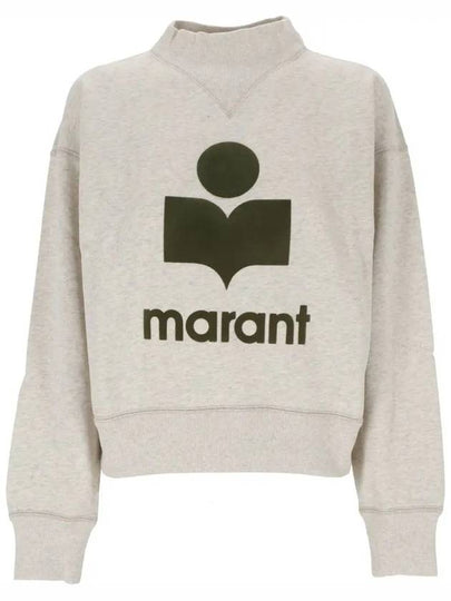 MOBY logo sweatshirt SW0003FA A1M07E ECKI - ISABEL MARANT - BALAAN 2