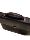 Genuine Ferragamo calfskin brown briefcase - SALVATORE FERRAGAMO - BALAAN 6