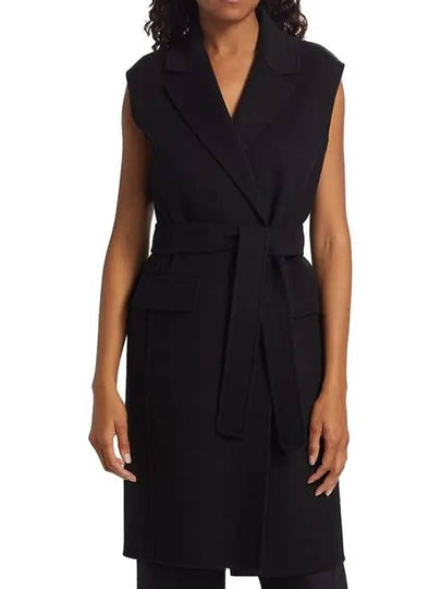 Women's Beau Wool Vest Black - MAX MARA - BALAAN 2